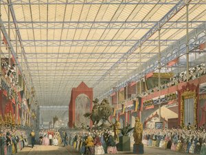 1851年の大展覧会の外国の身廊