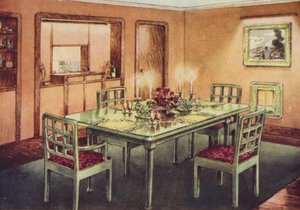 フォーマルダイニングルーム（カラーリソ） 作： English School