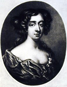 フランシス・テレサ・スチュアート（1647-1702）リッチモンド公爵夫人、リチャード・アーロム（1743-1822）とチャールズ・ターナー（c.1775-1857）によって彫刻されたイギリスの歴史に描かれた人物像のイラストからのイラスト 作： English School