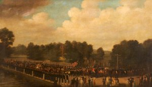 高等保安官としての行列におけるフランシス・デュキンフィールド・アストリー、1806年〜7年 作： English School