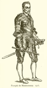 フランソワ・ド・モンモランシー。 1578年 作： English School