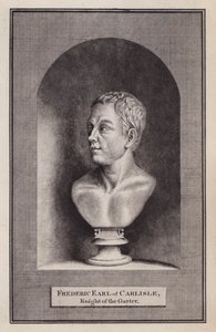 フレデリック・ハワード（第5代カーライル伯爵）（イギリスの政治家・外交官）（彫刻）Frederick Howard, 5th Earl of Carlisle, the English politician and diplomat 作： English School
