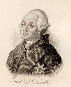 1825年に出版された「クラブの歴史辞典」からギルドフォードの2度目の伯爵であるフレデリックノース