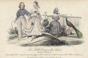 19世紀フランスの子供服 作： English School