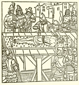 Lydgates Fall of Princes、1494から 作： English School