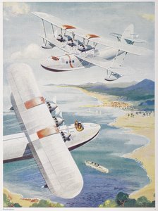 「Modern Boys Book of Aircraft」1931年より 作： English School