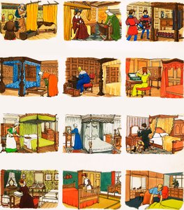 それから今まで：ベッドに行く 作： English School