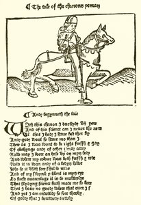 Caxtonによって印刷されたChaucers Canterbury Talesの第2版から 作： English School