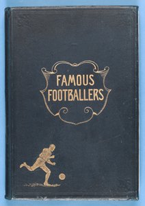 有名なサッカー選手の表紙1895-1896 作： English School