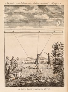 アイザックニュートン、ロンドン、1736年による方法のフラクソンと無限シリーズからの口絵