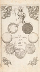 地球の理論からのフロンティピース、トーマスバーネット、ロンドン、1684年 作： 英語学校
