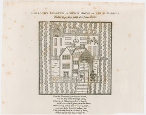 Hollands Leaguer、1632への口絵。ParisGarden 作： English School