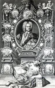 1735年に出版されたThomas Lediardによるイギリス海軍史の口絵