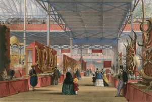 毛皮、1851年の素晴らしい展覧会 作： English School