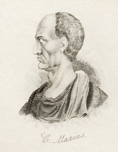 1825年に出版された「クラブの歴史辞典」からのガイウス・マリウス 作： English School