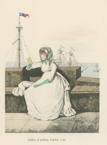ロンドンのファッションギャラリー、1795