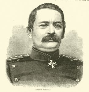 カメケ将軍、1870年10月