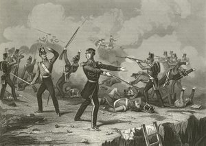 1855年9月8日、レダンのウィンダム将軍 作： English School