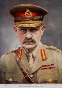 本部将軍。ジュリアン・ヘドワース卿、ジョージ・バング、1914-19 作： English School