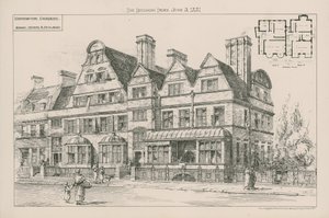 ハリントンガーデンズの全体図 作： English School