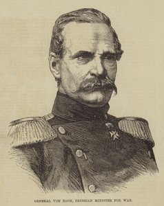 プロイセン陸軍大臣フォン・ルーン将軍（彫刻