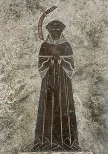 ジェフリー・ハーグリーヴ、1447年（真鍮） 作： English School
