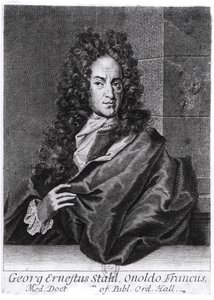 ゲオルク・アーネスト・スタール（1660-1734） 作： English School