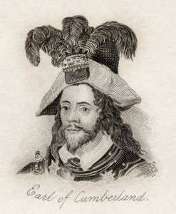 1825年に出版された「クラブの歴史辞典」からのジョージクリフォード 作： English School