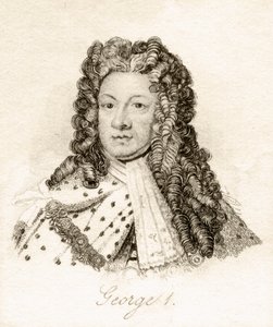 1825年に出版された「クラブの歴史辞典」のジョージI 作： English School