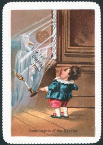 ガチョウのゴースト、クリスマスカード 作： English School