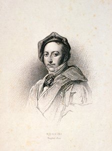 ジョアッキーノアントニオロッシーニ（1792-1868）1820 作： English School