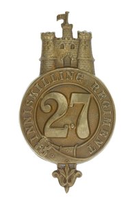 グレンガリー・バッジ、1874-81年頃（真鍮製