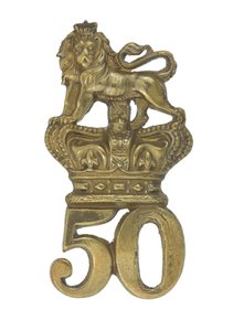 グレンガリー・バッジ、1874-81年頃（真鍮製