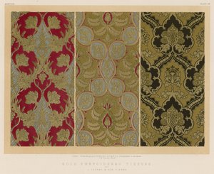 Jリーマンと息子、ウィーンの金刺繍ティッシュ 作： English School