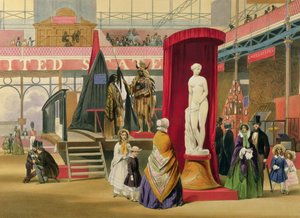 素晴らしい展覧会、1851年：アメリカのスタンド 作： English School