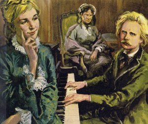 グレイグはニーナ・ハゲラップへの婚約を祝って、アイ・ラブ・シーを作曲した 作： English School