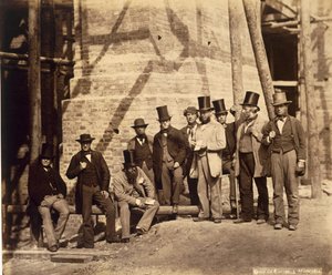 職長のグループ、1862 作： English School