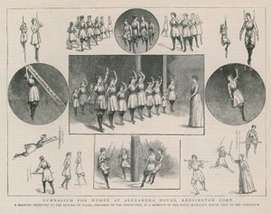 アレクサンドラハウスの女性用体育館 作： English School