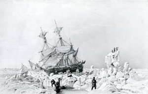 氷漬けにされたHMSテラー