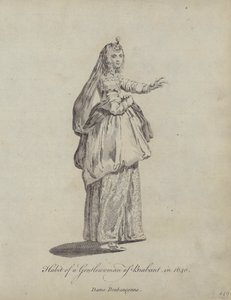 1640年のブラバントの紳士の習慣 作： English School