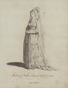 1581年のシリアの高貴な女性の習慣 作： English School