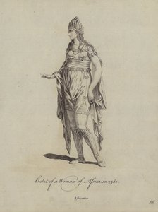 1581年のアフリカの女性の習慣 作： English School