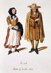 クエーカーの習慣、1675年 作： English School