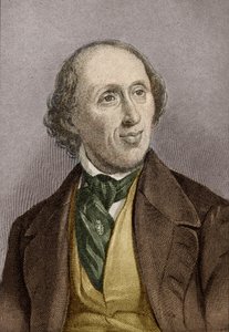 ハンス・クリスチャン・アンデルセン（1805-75）（後の着色）
