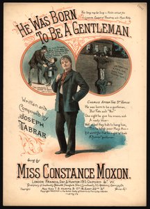 He Was Born To Be A Gentleman (カラーリトグラフ)