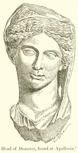 Apolloniaで発見されたDemeterの責任者 作： English School