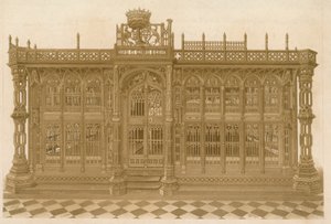ヘンリー第7礼拝堂、ウェストミンスター寺院、ロンドン 作： English School