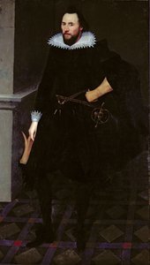 ヘンリーハドルストン（c.1574-1657）、c.1610-15 作： English School