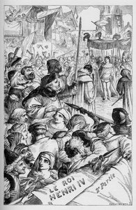 ヘンリー4世（Henry IV） - 『ウィリアム・シェイクスピア全集』の挿絵 1866年 - この版の挿絵と全体の形は、ロンドンで出版されたカッセルの挿絵付きシェイクスピアから借用したものである。
