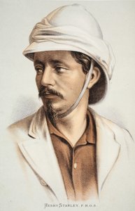 ヘンリースタンリーFRGS、J。ユーイングリッチーのパブリッシュによる「The Pictorial Edition of the Life and Discoveries of David Livingstone」のイラストA. Fullarton＆Co.、1876年 作： English School